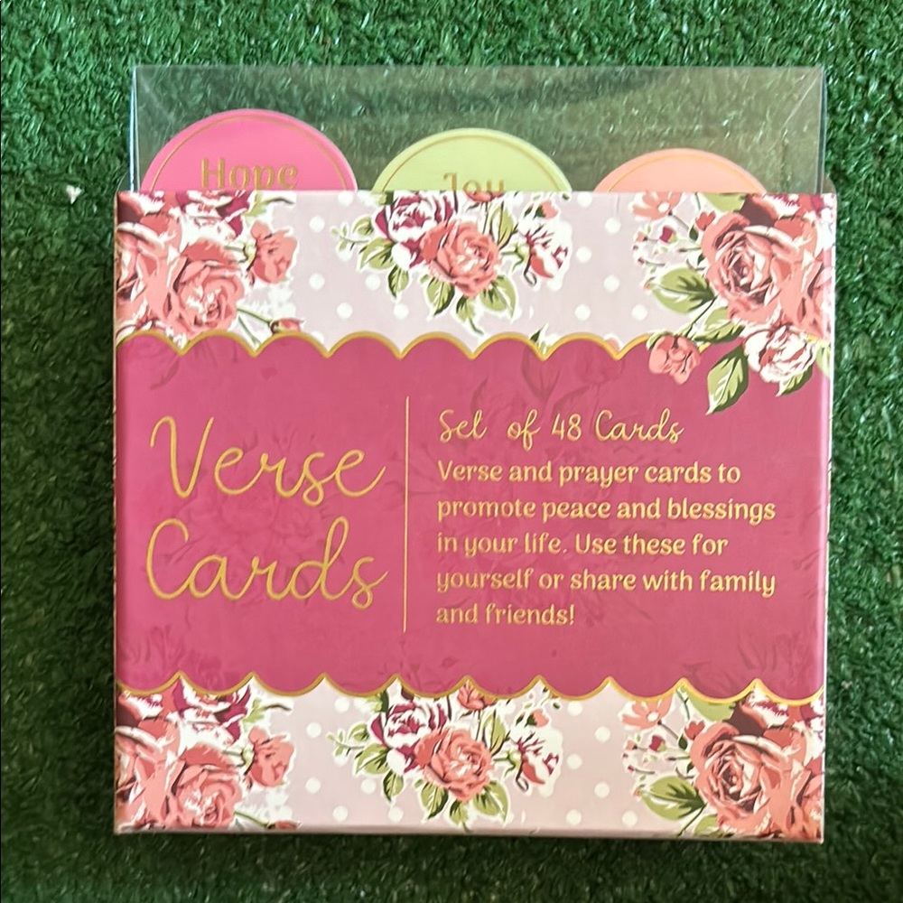 NWT Floral Verse Cards Set